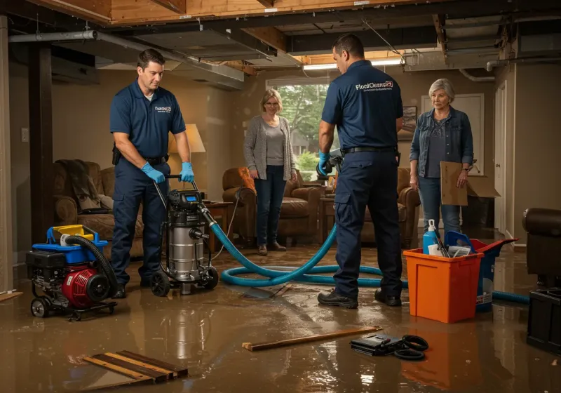Basement Water Extraction and Removal Techniques process in Dalton, OH