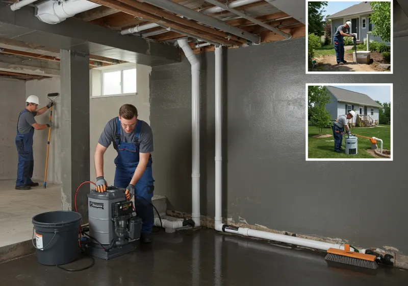 Basement Waterproofing and Flood Prevention process in Dalton, OH